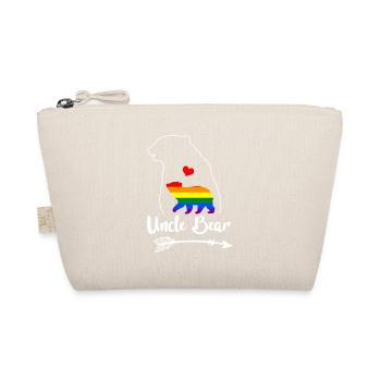 Regenbogen-Onkel Bärenstolz - Bio-Täschchen - Natur - Vorne