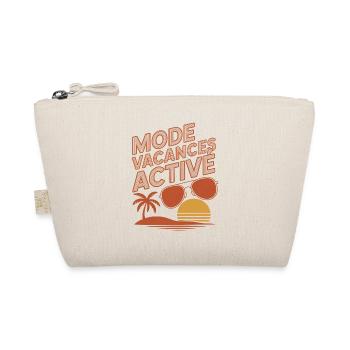 Mode Vacances Active | Soleil & Plage Vintage - Trousse biologique - nature - Devant