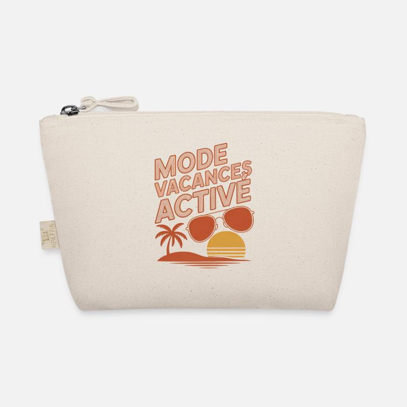 Mode Vacances Active | Soleil & Plage Vintage Trousse biologique