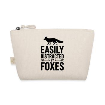 Füchse Sprüche Fuchs Lustiges Füchse Geschenk - Bio-Täschchen - Natur - Vorne