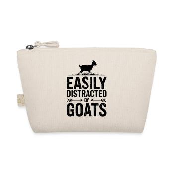 Goat Sayings Goat Funny Goat Gift - Organic Pouch - nature - Front