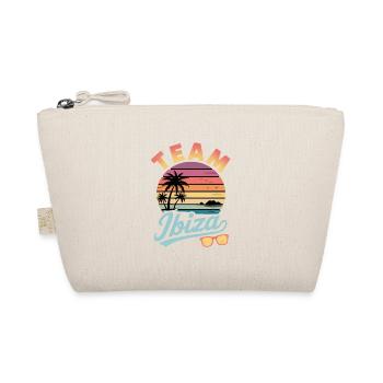 Team Ibiza Sunset Palm Trees - Organic Pouch - nature - Front