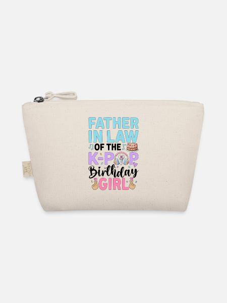 Father in Law of The K-Pop Birthday Girl - Bio-Täschchen - Natur - Vorne