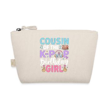 Cousin de la fille d’anniversaire de la K-Pop - Trousse biologique - nature - Devant