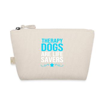 Therapiehund - Bio-Täschchen - Natur - Vorne