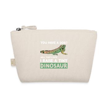 Ich ziehe einen winzigen Dinosaurier groß - Bio-Täschchen - Natur - Vorne
