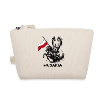 Husaria Polish Flag - Organic Pouch - nature - Front