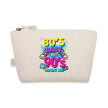 Bébé des années 80, années 90 fabriquées - Trousse biologique - nature - Devant