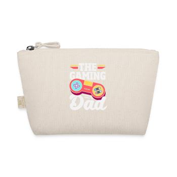 The Gaming Dad Funny Dad Gamer Dad - Organic Pouch - nature - Front