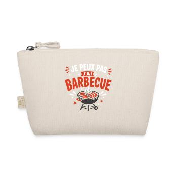 Je peux pas j'ai barbecue - Trousse biologique - nature - Devant
