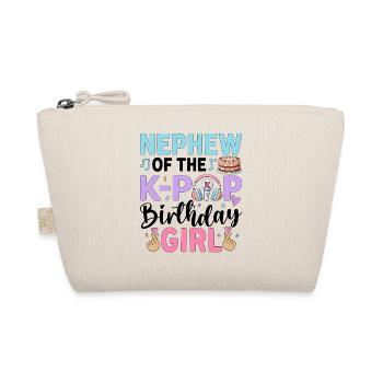 Nephew of The K-Pop Birthday Girl - Organic Pouch - nature - Front