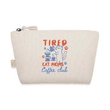 Club de café des mamans chats fatiguées - Trousse biologique - nature - Devant