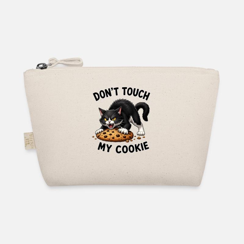 Chat mignon Biscuit dessiné animé Biscuit drôle de phrase Trousse biologique