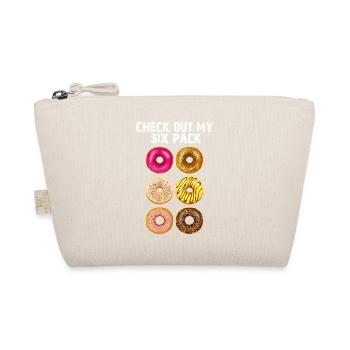 Check out My Six Pack Donuts Funny Gym Food Gift - Organic Pouch - nature - Front