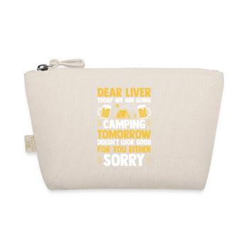 Camping Bonfire Camp Life Forest Camper - Organic Pouch - nature - Front