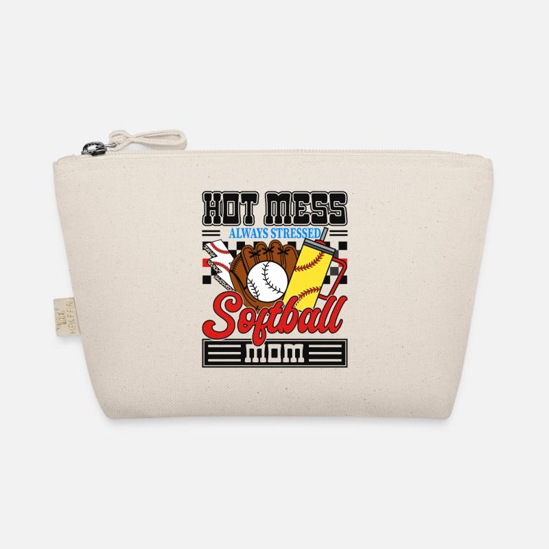 Stressed Softball Mom Organic Pouch