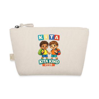 Kita Kind 2026 Friendship in Kindergarten - Organic Pouch - nature - Front