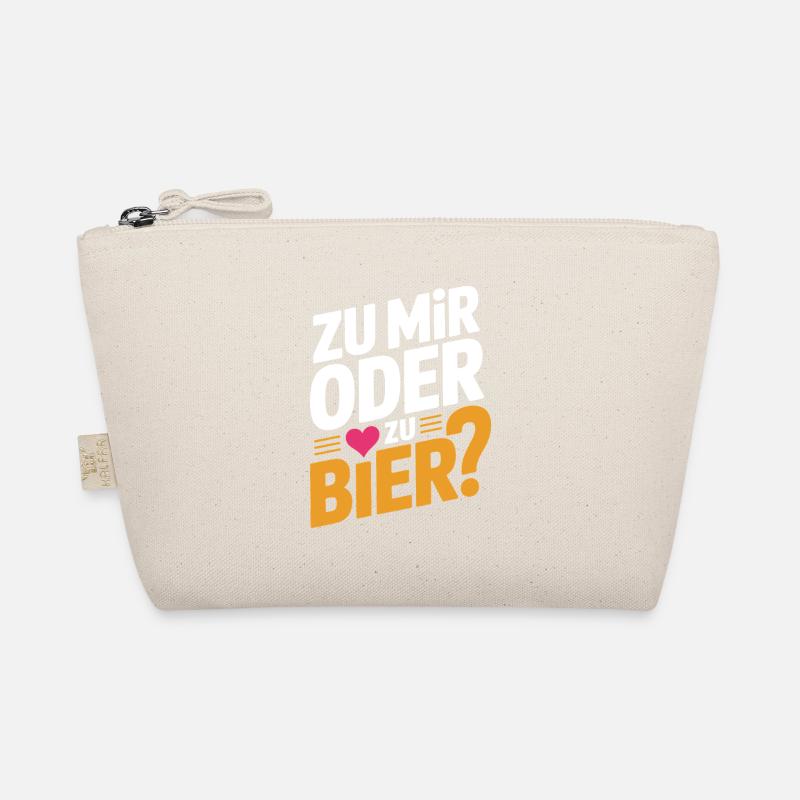 Bier Zu Mir Oder Zu Bier Flirt Single Party Malle Bio-Täschchen