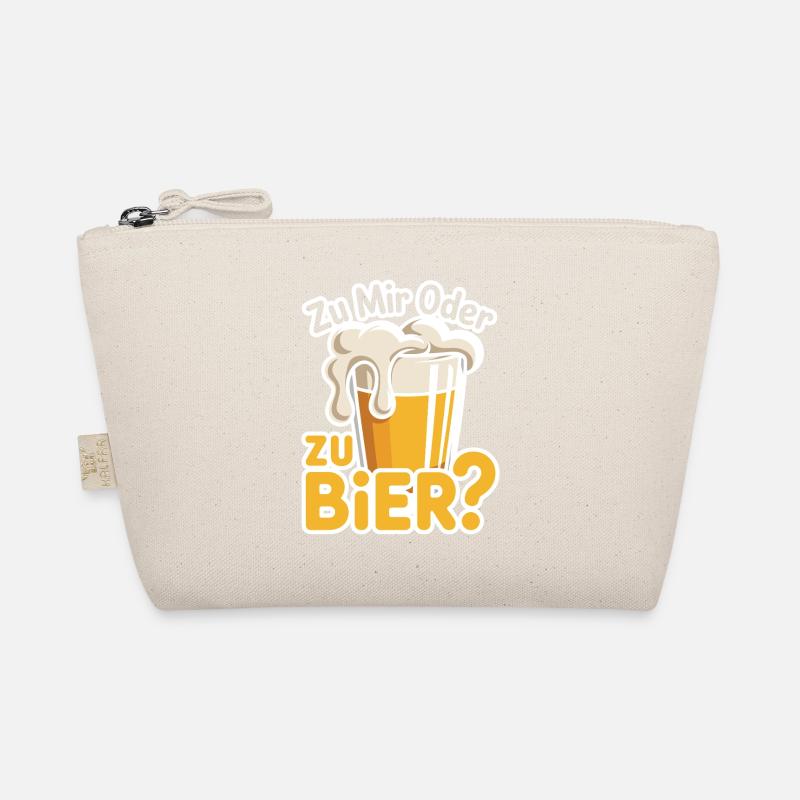 Bier Zu Mir Oder Zu Bier Flirt Single Party Malle Bio-Täschchen