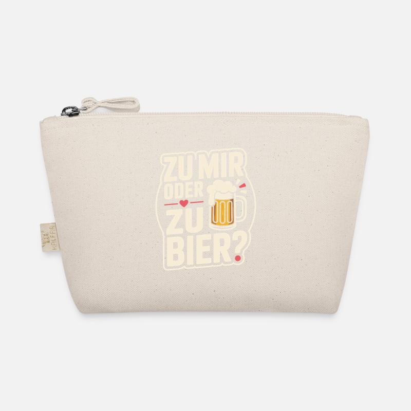 Bier Zu Mir Oder Zu Bier Flirt Single Party Malle Bio-Täschchen