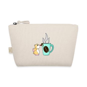 Hamster Coffee Mug - Organic Pouch - nature - Front