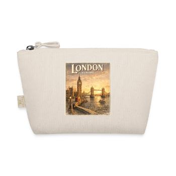 Londres Europe Vintage Sunset - Trousse biologique - nature - Devant