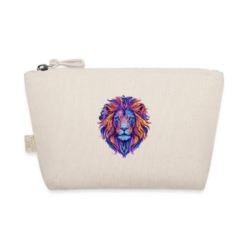 Lion Colorful - Organic Pouch - nature - Front