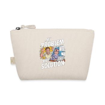 UX/UI Designer My Problem My Pictogram Mom Dad - Organic Pouch - nature - Front