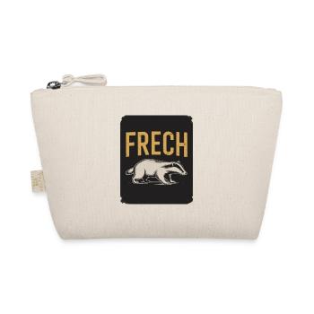  Frech Lustiger Dachs Spruch Frecher Dachs Tier - Bio-Täschchen - Natur - Vorne