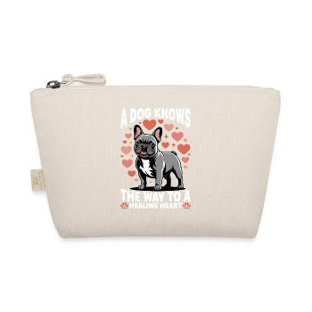 French Bulldog Frenchie Dog Breed - Organic Pouch - nature - Front