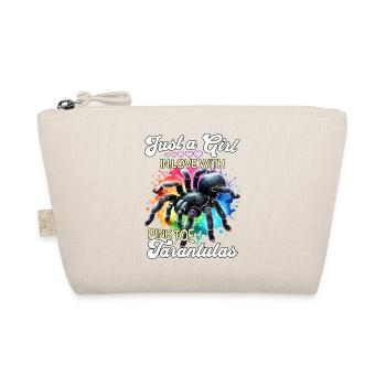 Girl Pinktoe Rosaffoot Tarantula - Organic Pouch - nature - Front