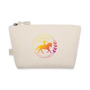 Vaulting Grounds – Gift for Vaulters - Organic Pouch - nature - Front
