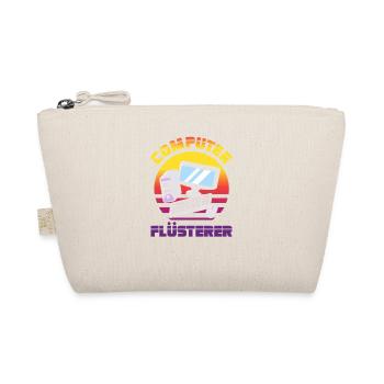 Computer Flüsterer Retro Pc Nerd It Admin Gamer - Bio-Täschchen - Natur - Vorne