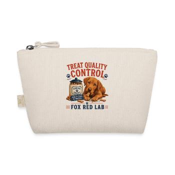 Fox Red Lab Treat Quality Shirt - Organic Pouch - nature - Front