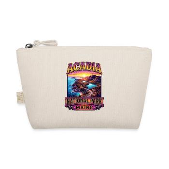 Acadia National Park Coastal Trail at Sunset - Organic Pouch - nature - Front