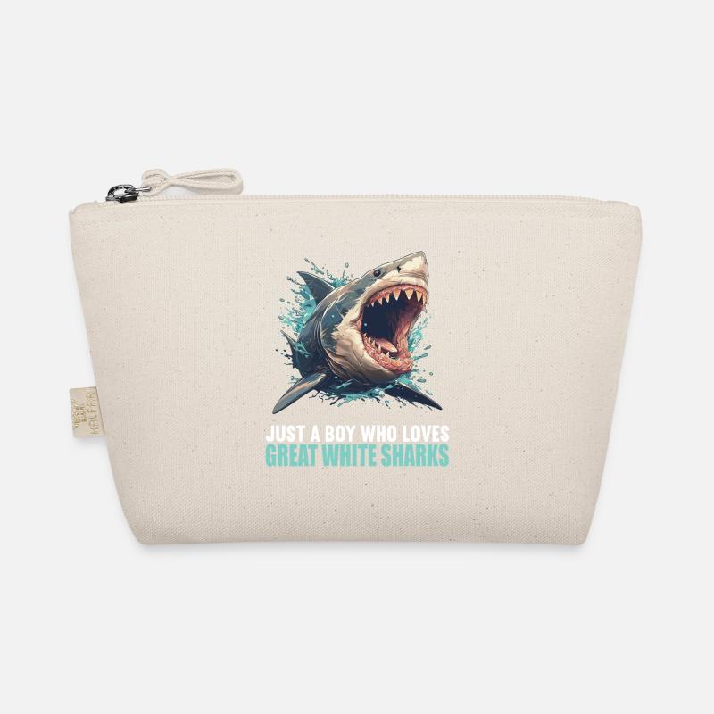 Great White Shark Great White Shark Organic Pouch
