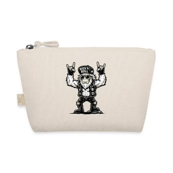 Rock, Rocker, Rock Music, Heavy Metal, Rock Hand - Organic Pouch - nature - Front