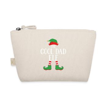 Cooler Papa Elf Weihnachtsgrafik - Bio-Täschchen - Natur - Vorne