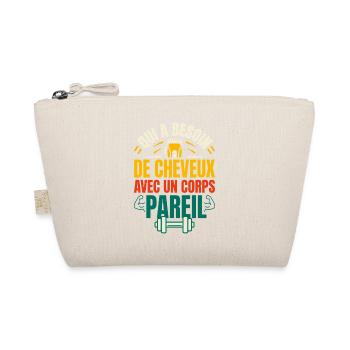 Qui A Besoin De Cheveux Humour Chauve - Trousse biologique - nature - Devant