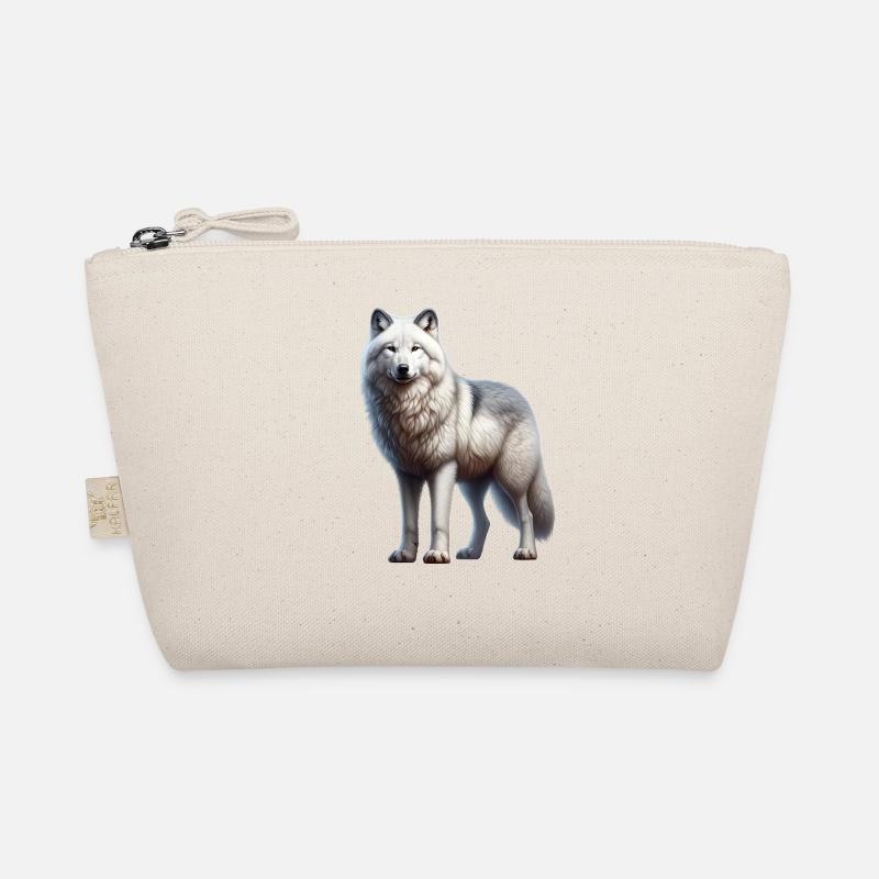 Arctic wolf Organic Pouch