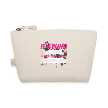 If found on ground Schlammlauf Mud Run Muddy Race - Organic Pouch - nature - Front