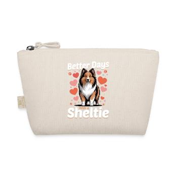 Shetland Sheepdog Sheltie Dog Breed - Organic Pouch - nature - Front