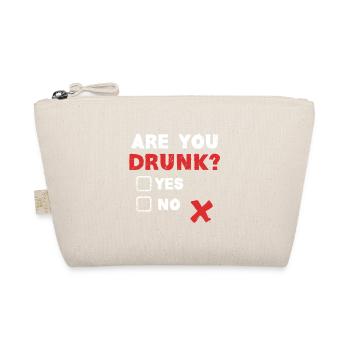 Beer drinkers drunk drunk party night - Organic Pouch - nature - Front