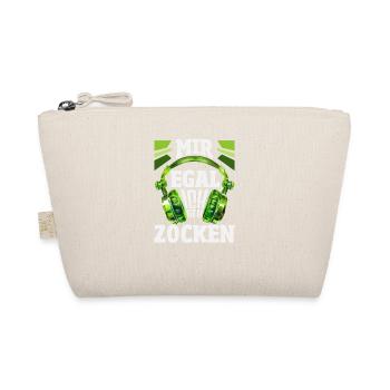Mir Egal Ich Geh Zocken Lustiger Zocker Gamer - Bio-Täschchen - Natur - Vorne