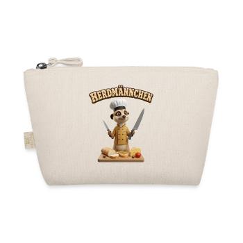Un suricate drôle en cuisinier Homme du foyer - Trousse biologique - nature - Devant