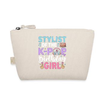 Stylist Of The K Pop Birthday Girl - Organic Pouch - nature - Front