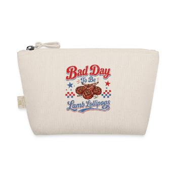 Bad Day To Be Lamb Lollipops Funny BBQ Grilling - Bio-Täschchen - Natur - Vorne