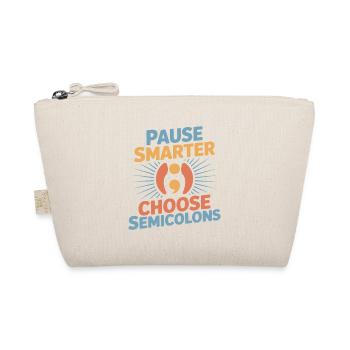 Point-virgule Prévention du suicide Pause Smarter Semi - Trousse biologique - nature - Devant