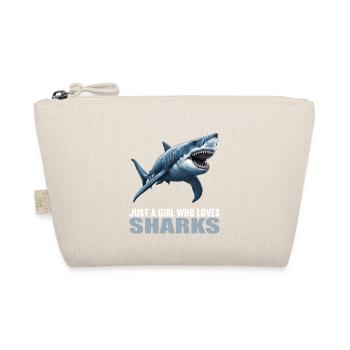 Sharks Shark - Organic Pouch - nature - Front