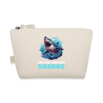 Sharks Shark - Organic Pouch - nature - Front